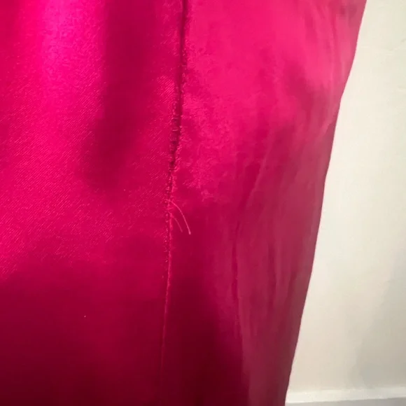 100% Silk Orange and Pink Reformation mini Dress - Picture 8 of 10